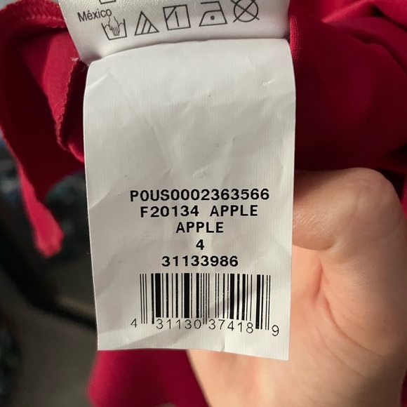 Off-Shoulder Satin A-Line Dress - Picture 8 of 10